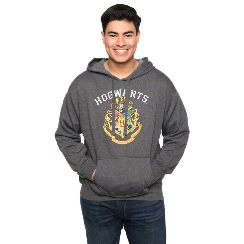 New Men's Harry Potter Hoodie Sweatshirt Pullover Hogwarts Gryffindor Slytherin